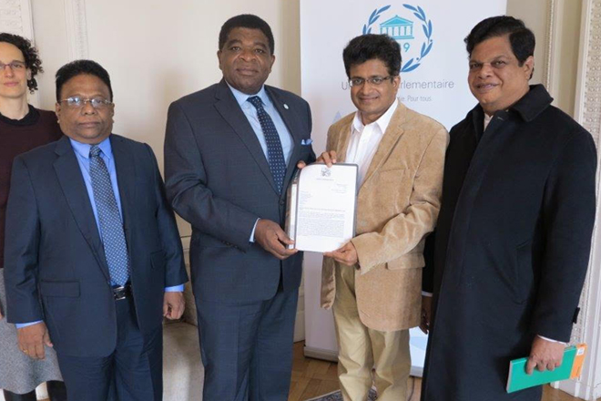 Joint opposition’s letter to Inter-Parliamentary Union