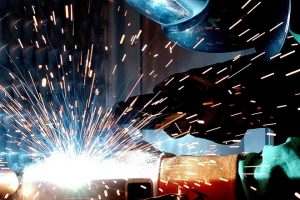 industrial production welding economy