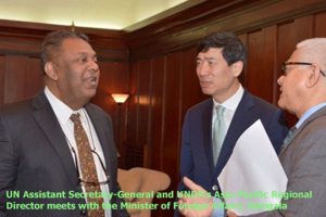 Yacht visits Sri Lanka