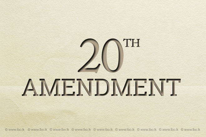 Joint Chambers call for repeal of 20th amendment in letter to President