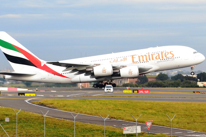 Emirates airlines Dubai bound flight makes emergency landing in Sri Lanka