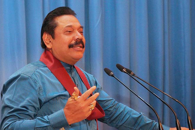 Mahinda Rajapaksa stresses abolishing executive presidential system