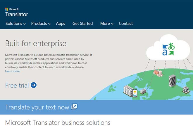 Microsoft enters Google territory with launch of new translator app