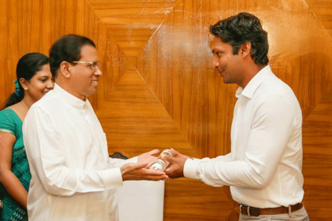 Sri Lankan cricketer Sangakkara new Brand Ambassador for anti-drug crusade