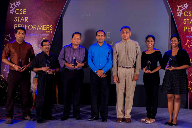 CSE Star Performers 2015 awards