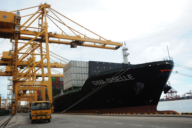 Sima Giselle calls Colombo Port