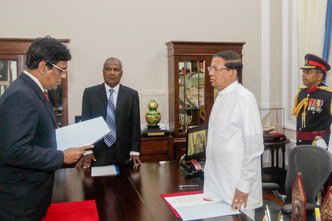 Acting Chief Justice takes oaths