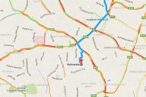 google map traffic