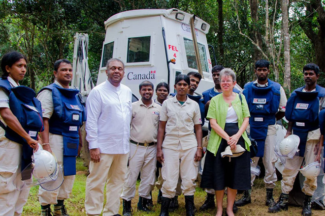 Working to make Sri Lanka mine-impact free by 2020 a reality