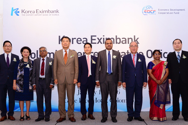 Korea EXIM Bank opens representative office in Sri Lanka