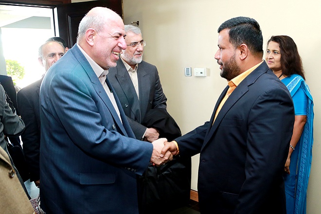 Post-sanctions Iranian delegation in Sri Lanka to boost trade