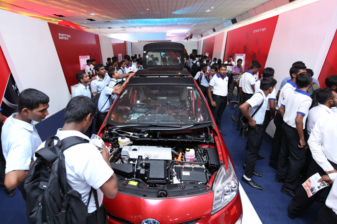 Toyota Lanka unveils future technology at ‘Future World’ exhibition