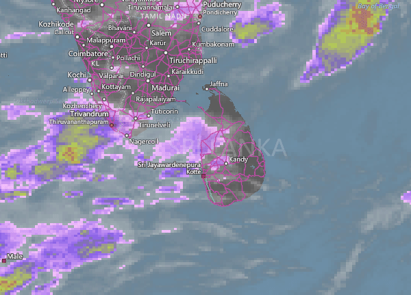 More rain in Sri Lanka likely, depression turns to storm: Met Dept
