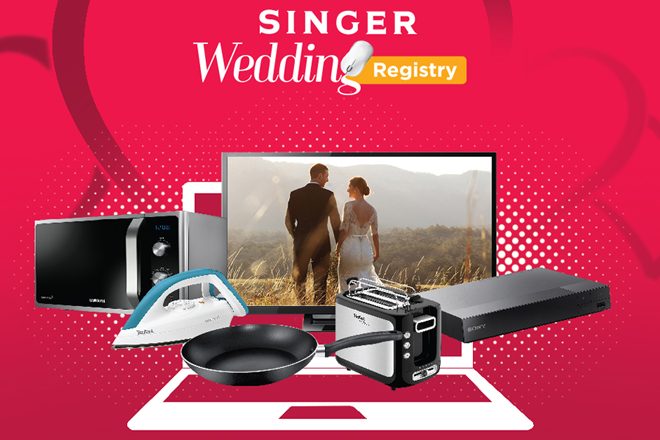 Singer launches first-ever online wedding registry