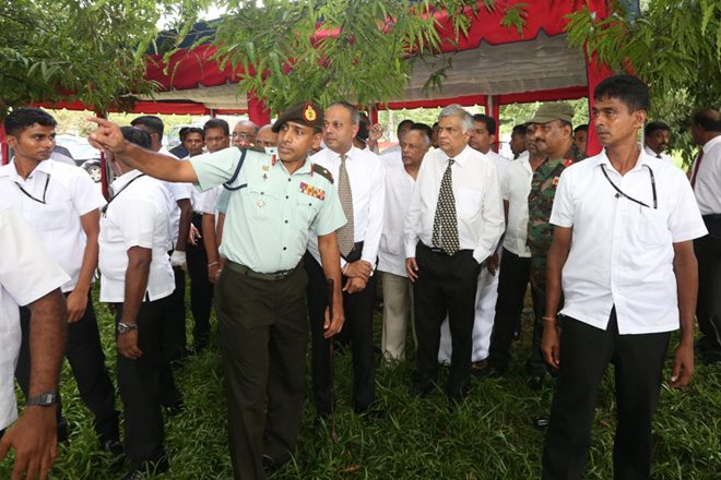 Prime Minister visits Salawa Army camp area