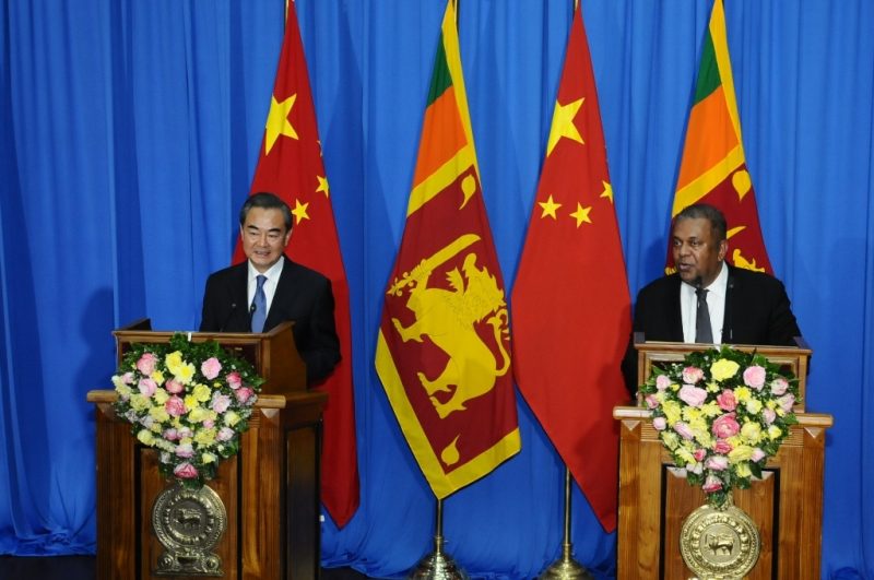 Statement by Foreign Minister Mangala Samaraweera following bilateral talks with Chinese counterpart