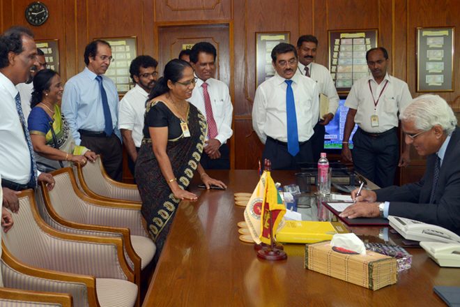 Dr Indrajit Coomaraswamy assumes office as Central Bank Governor