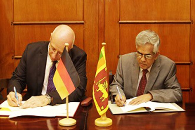 Germany grants EUR13mn for Sri Lanka development projects