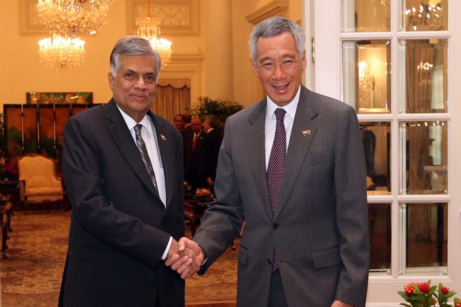 Singapore leaders pledges support for Sri Lanka