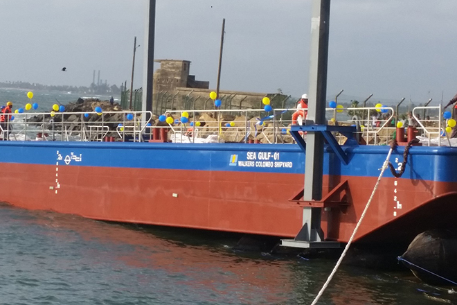 Walkers Colombo shipyard builds & launches first vessel