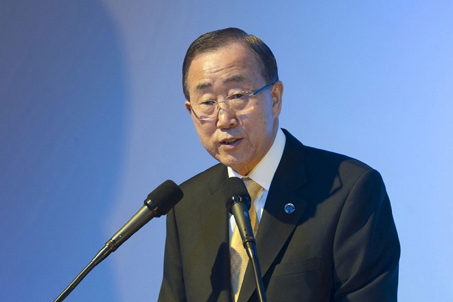 Ban Ki-moon sees development, commends steps towards reconciliation