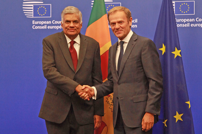European Council President pledges to support Sri Lanka GSP+