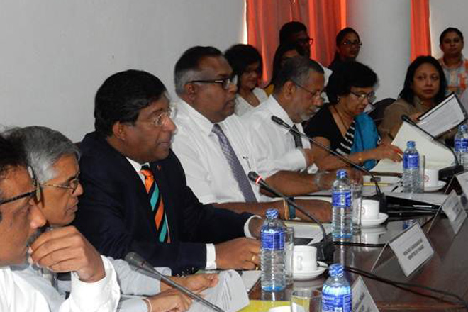 Finance Minister obtains proposals for budget from Ceylon Chamber