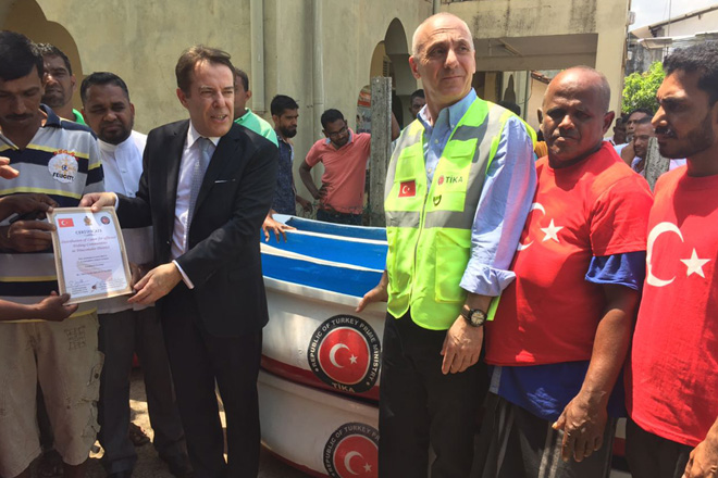 Turkey extends assistance to Sri Lankan fishermen and farmers