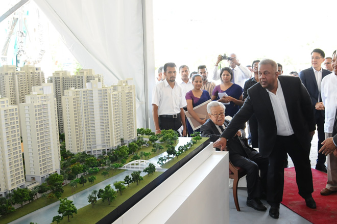 Foreign Minister attends groundbreaking ceremony of Havelock City Project