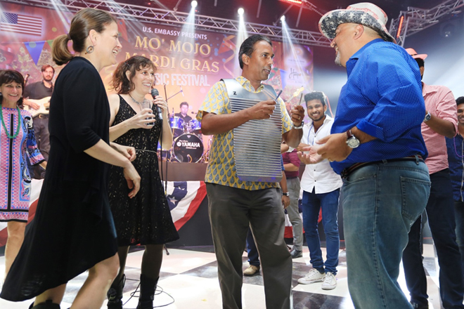 US Zydeco band “Mo’ Mojo” visits Sri Lanka to strengthen cultural connections