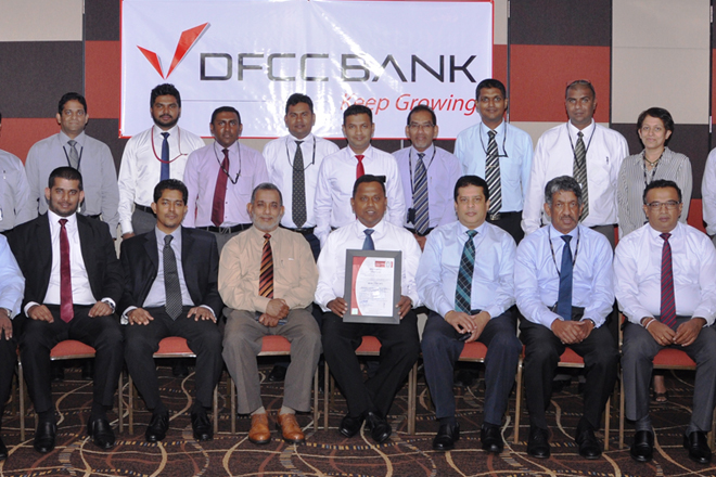 Sri Lanka’s DFCC Bank receives ISO 27001:2013 certification