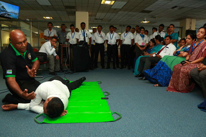 SriLankan Airlines conducts specialized training for staff at BIA