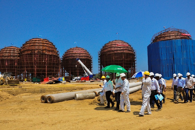 laugfs LPG terminal Hambantota