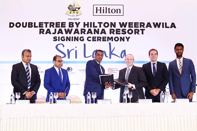 Hilton to open 140-room resort in Weerawila, Sri Lanka