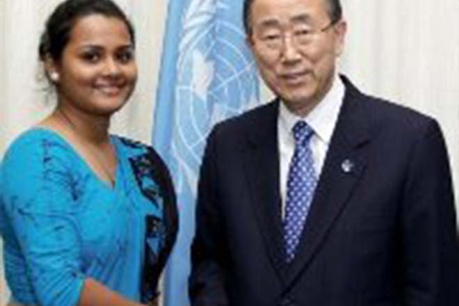 Jayathma Wickramanayake of Sri Lanka appointed as UNSG’s Envoy on Youth