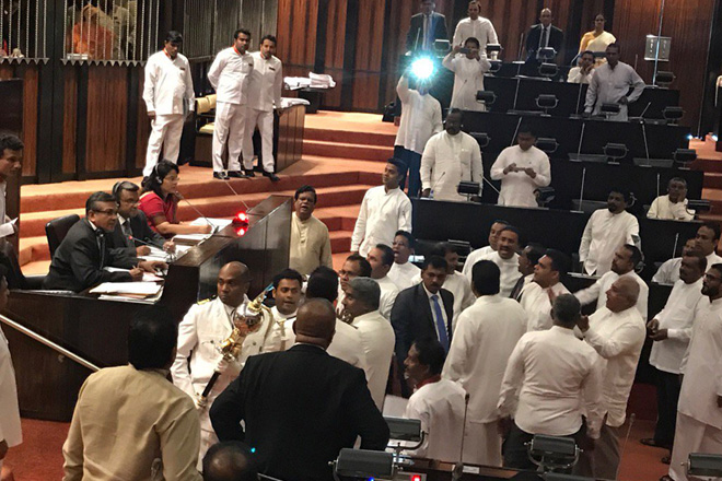 Parliament adjourns without debating Hambantota Port deal