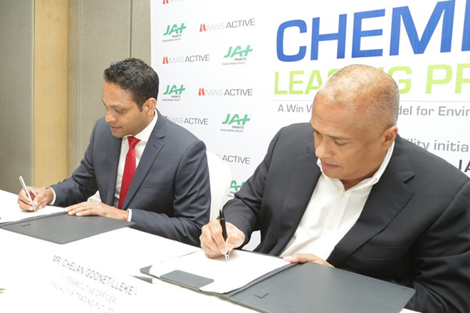 MAS teams up with JAT Holdings for chemical leasing deal