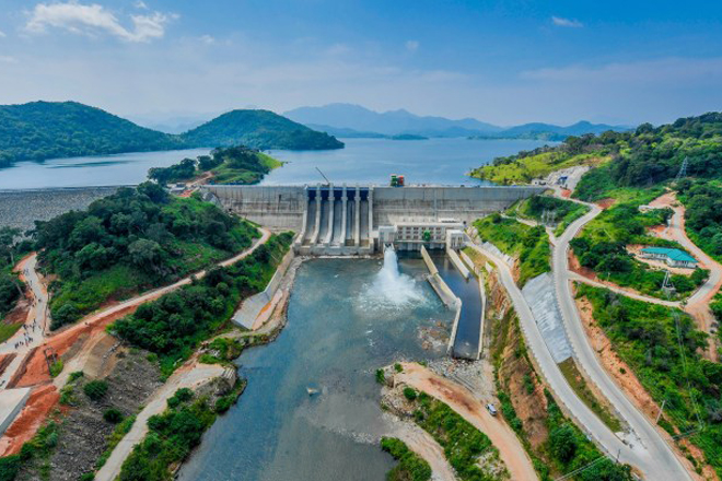 President, PM declared open Moragahakanda, biggest reservoir of Mahaweli