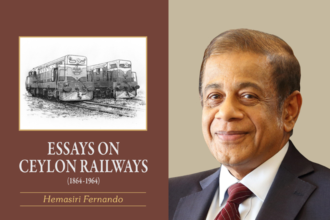 Hemasiri Fernando’s new book on Ceylon Railways launched