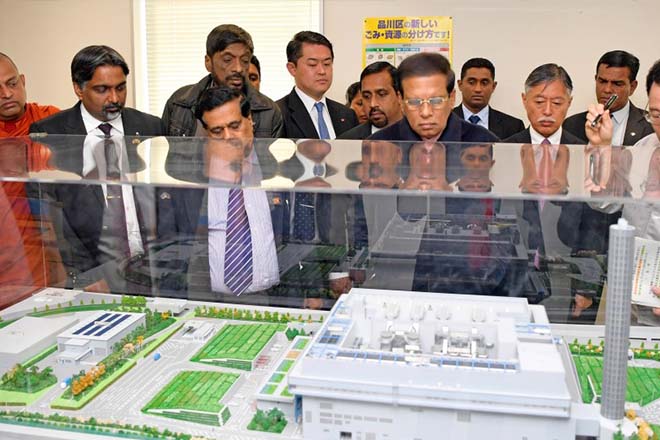 Sri Lanka looks to Japan for assistance in waste management