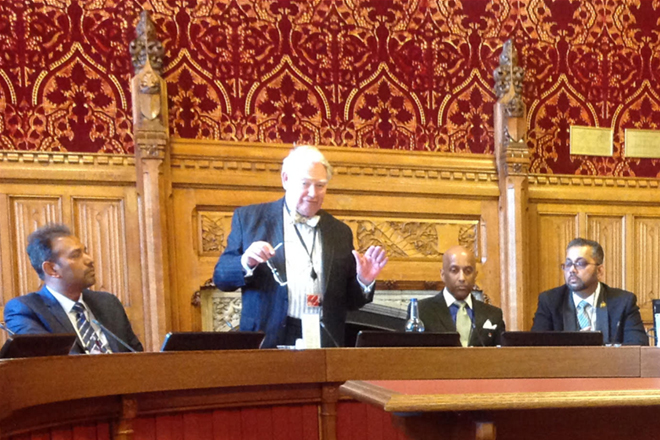 Lord Naseby meets Sri Lankan Diaspora at House of Lords