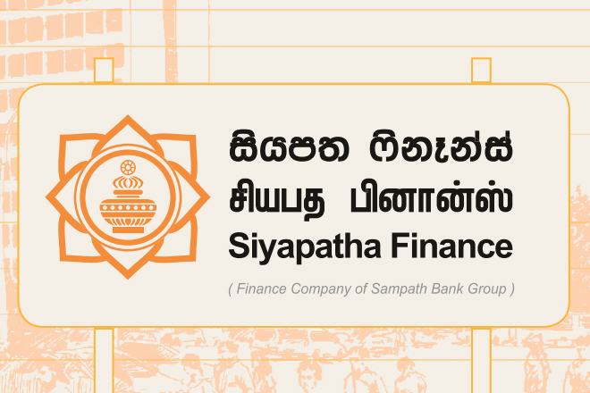 Fitch Affirms Siyapatha Finance at ‘BBB+(lka)’; Outlook Stable
