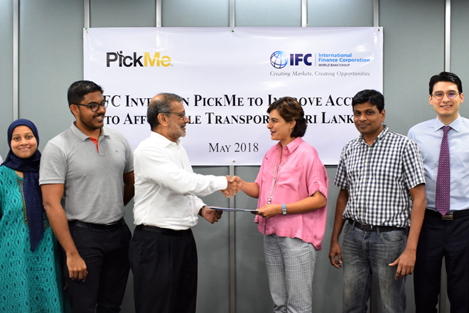 IFC, a member of World Bank Group invests USD 2.5 mn in PickMe