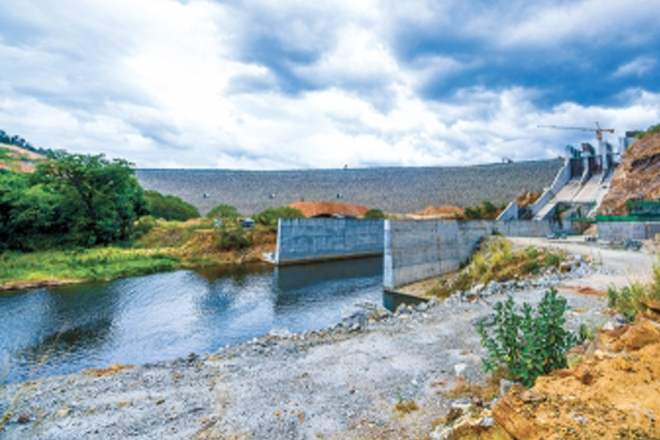 Moragahakanda Kalu Ganga Reservoir water filling commences