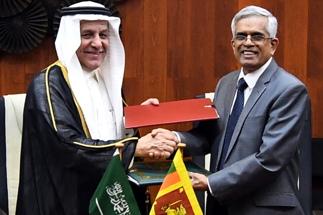 Additional loan for Kaluganga project from Saudi Fund for Development