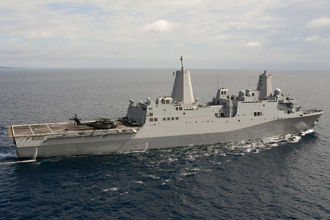 US warship arrived in Trinco, location to be tested for air logistics hub concept