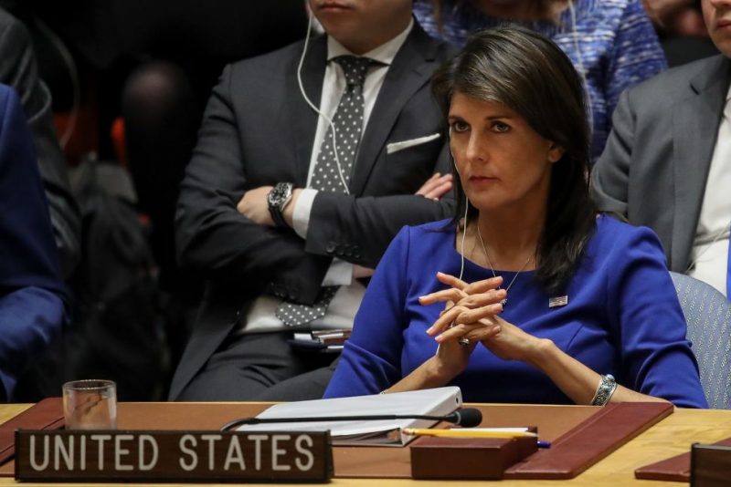 Nikki Haley resigns as Trump’s UN Ambassador, speculation she will challenge him for the Presidency