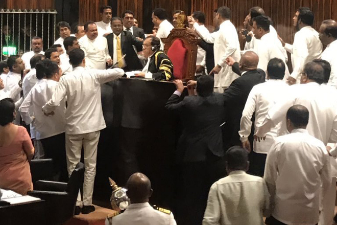 Sri Lanka Parliament adjourns; political crisis turns into a deadlock