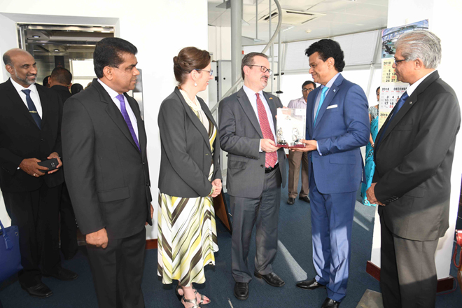 High profile US delegation visits Sri Lanka’s Port of Colombo