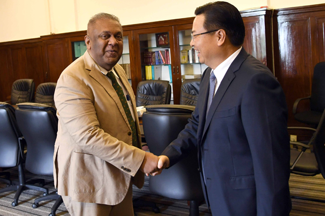 Chinese Ambassador reiterates support to develop Sri Lanka economy